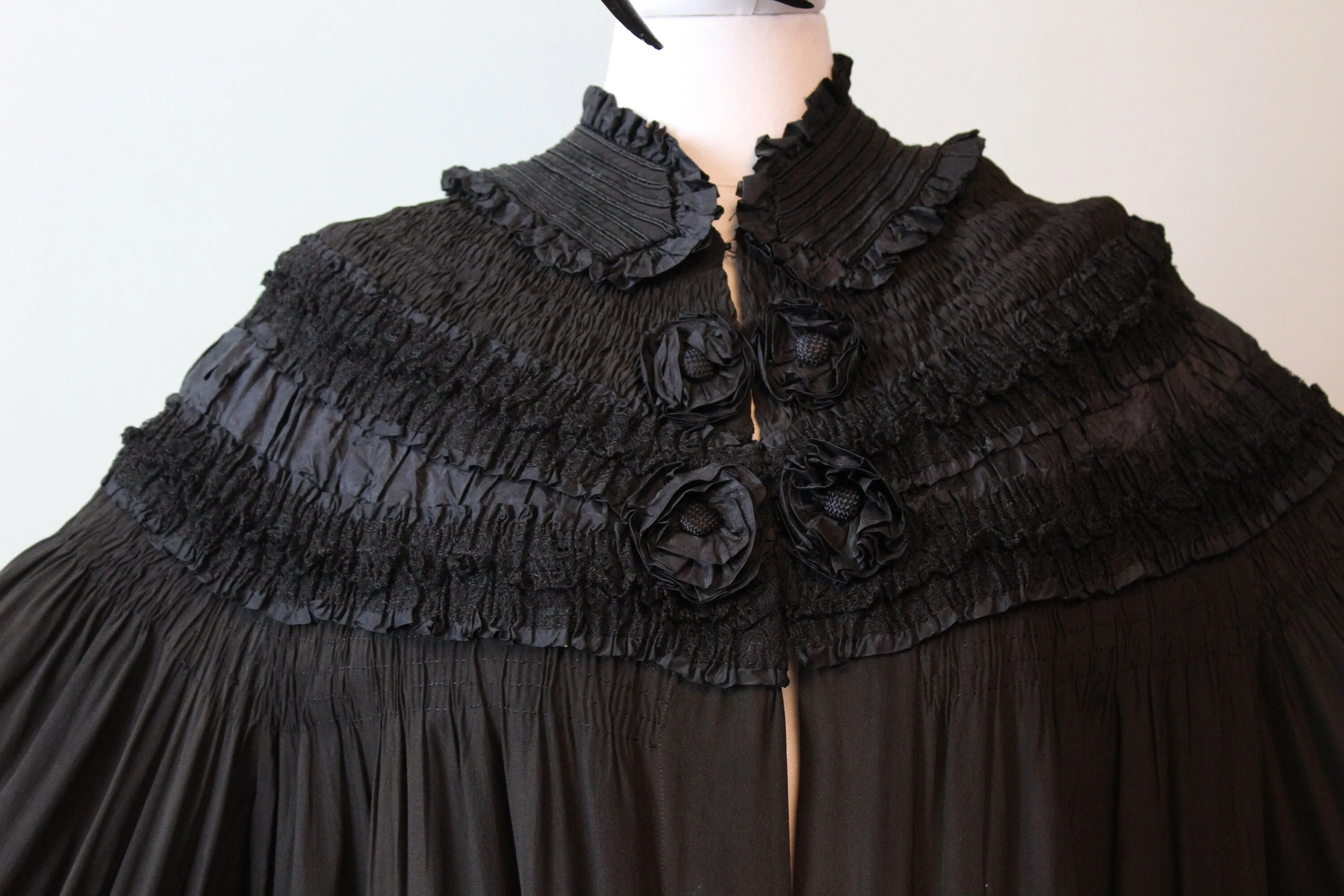 1910 rare EDWARDIAN SILK smock coat all sizes | new fall