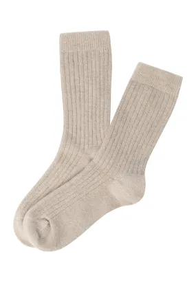 Accessories Wool Blend Socks | Desert Beige 78551-2551