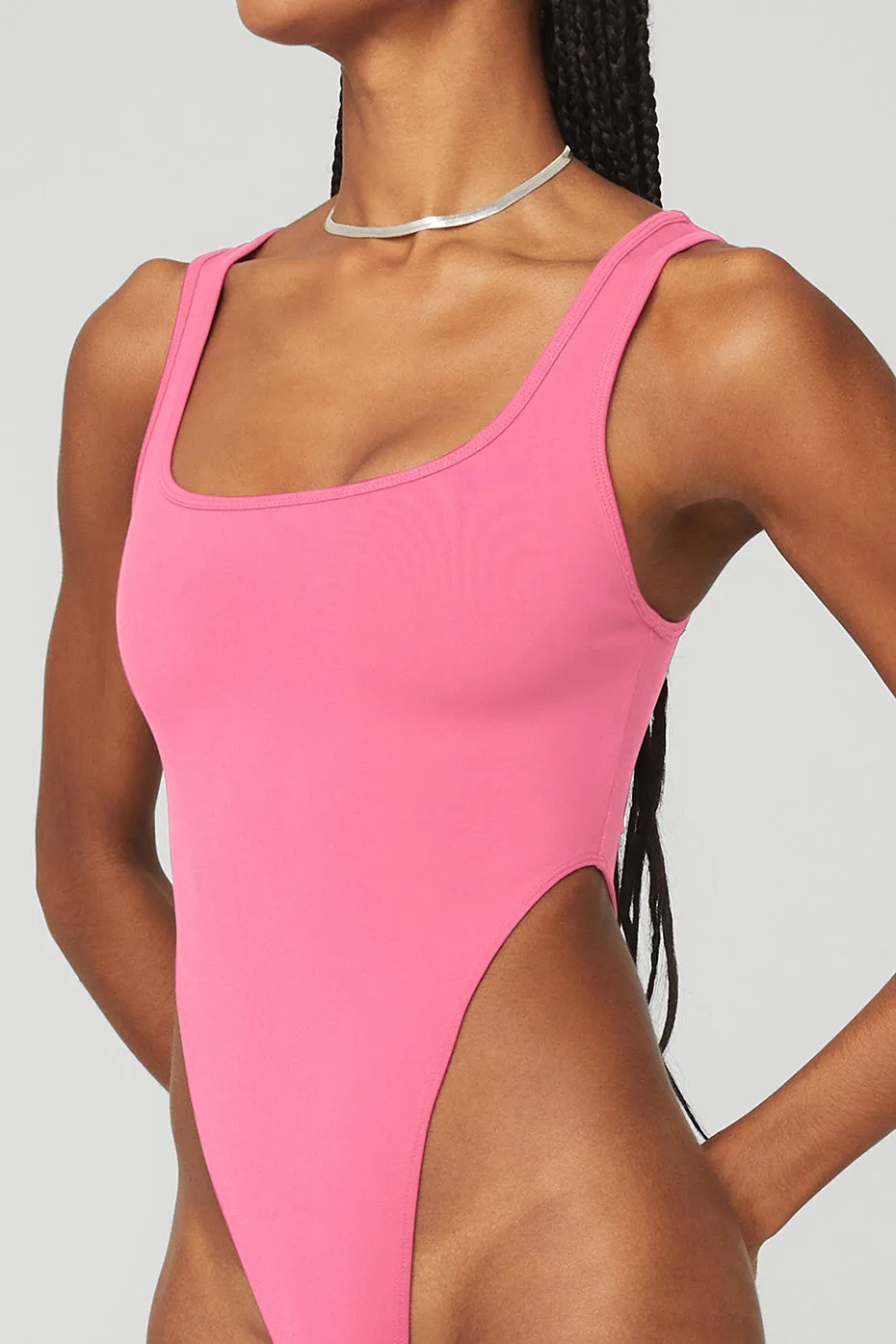 Airbrush Hot Shot Bodysuit - Pink Fuchsia