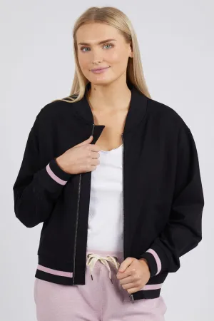 Alena Bomber Jacket in Black