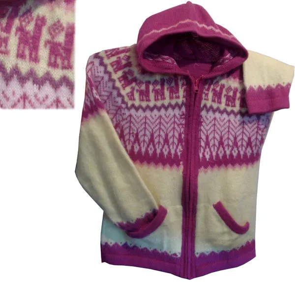 Alpaca Full Zip Hoodie for Women