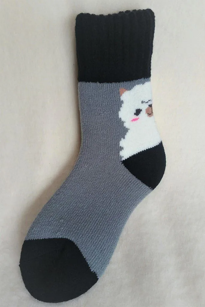 Alpaca Slumber Socks