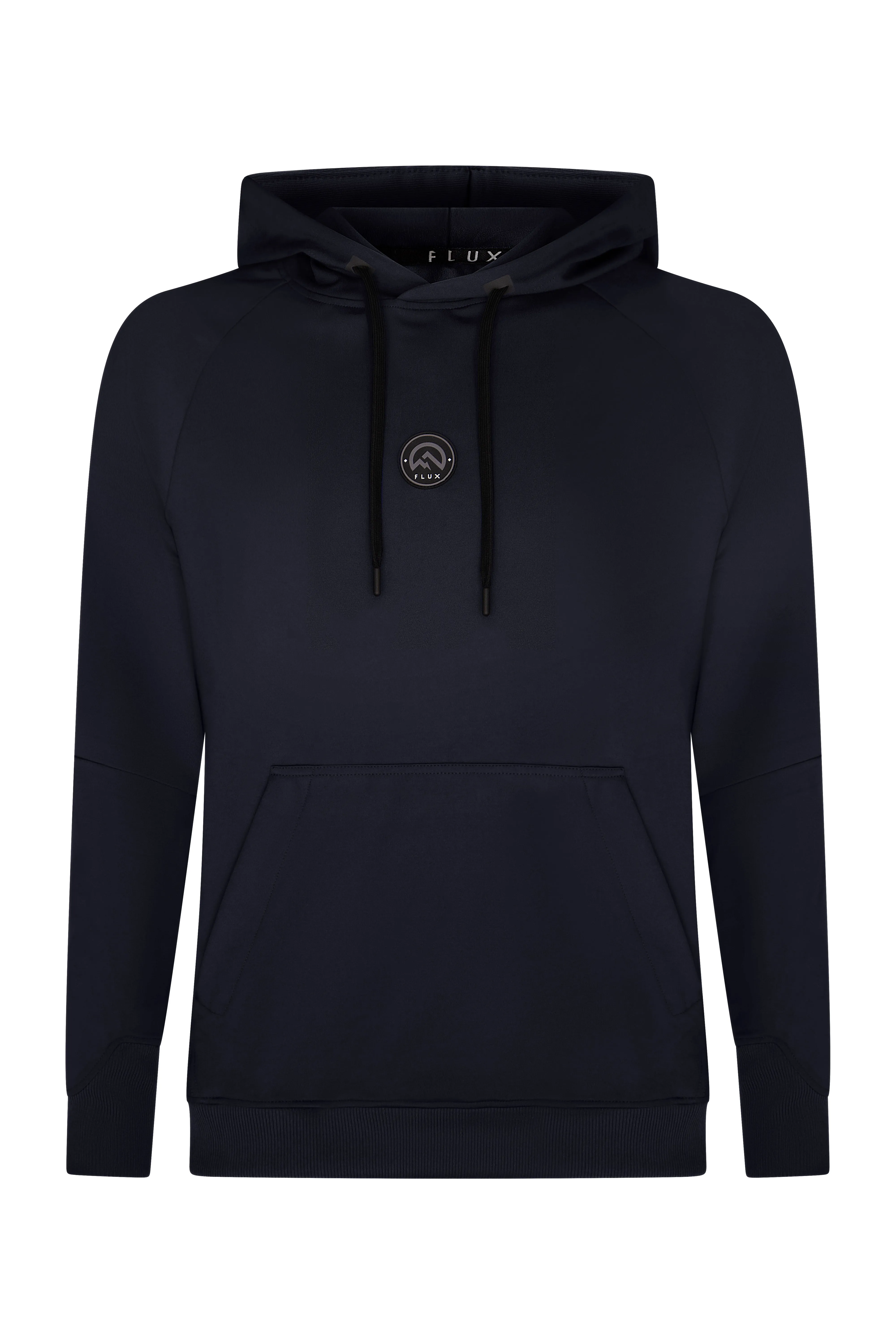 Applique Logo Hoodie Set (Hoodie) - Black