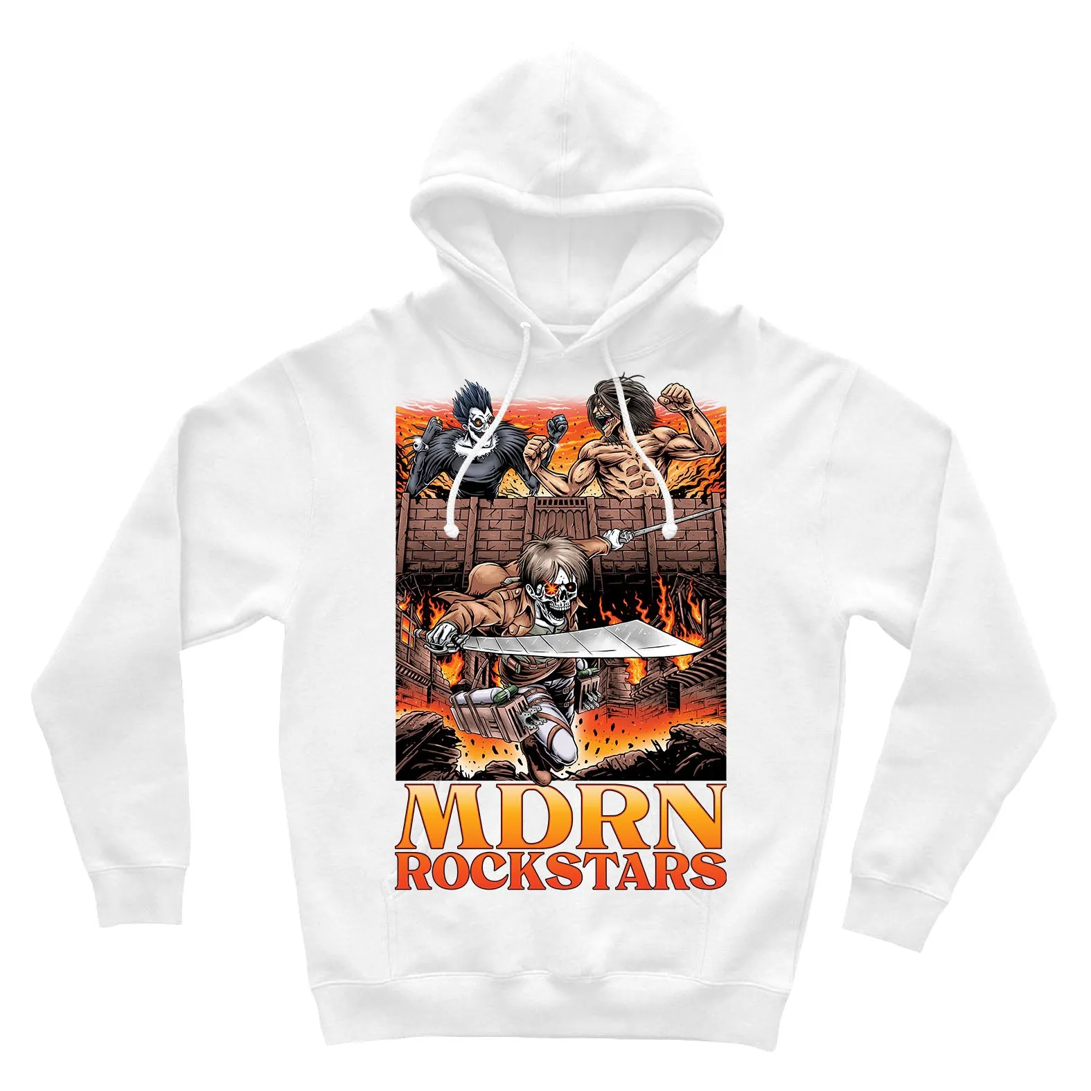 ATTACK ON THE ROCKSTARS HOODIE