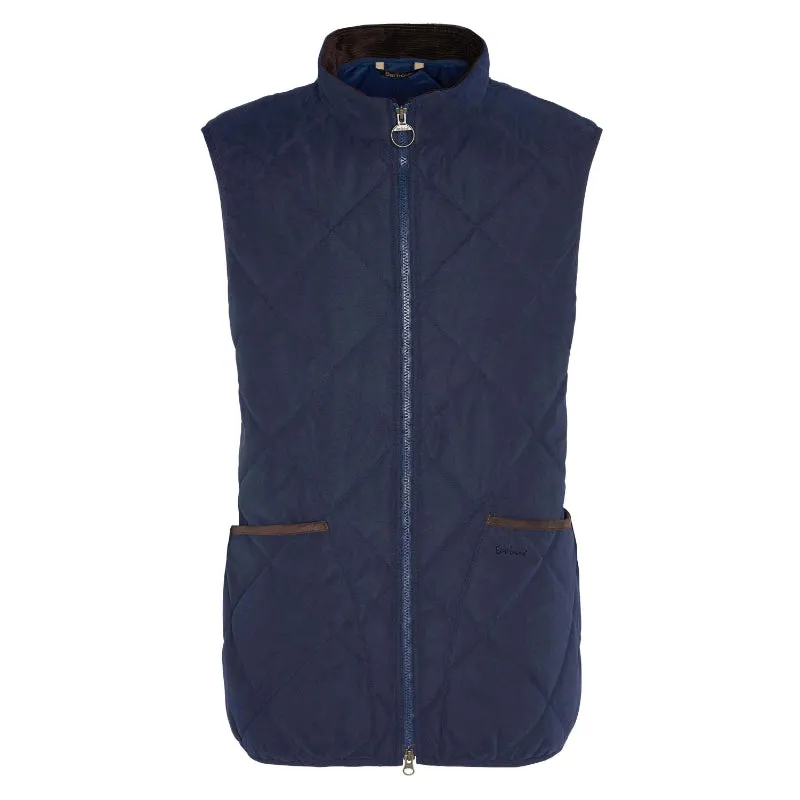 Barbour Country Liddesdale Quilted Mens Gilet - Navy