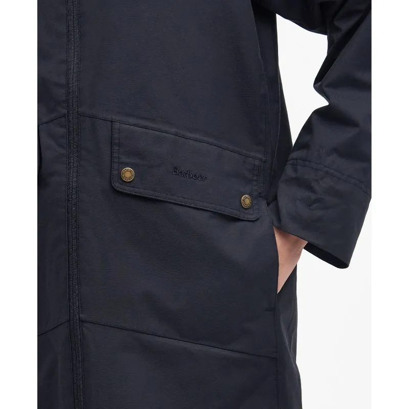 Barbour Heron Ladies Waterproof Jacket - Dark Navy