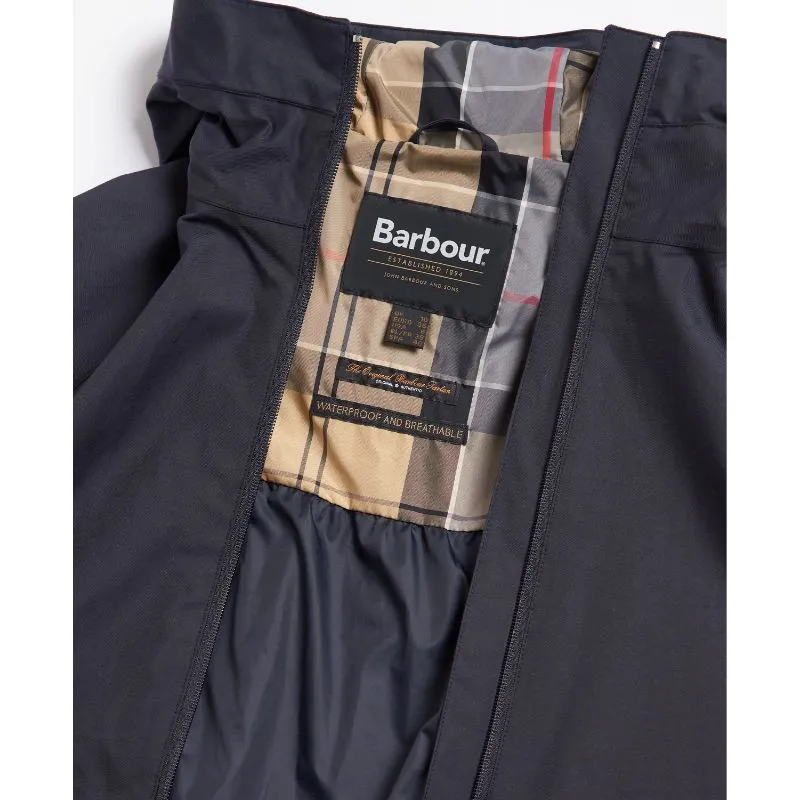 Barbour Heron Ladies Waterproof Jacket - Dark Navy