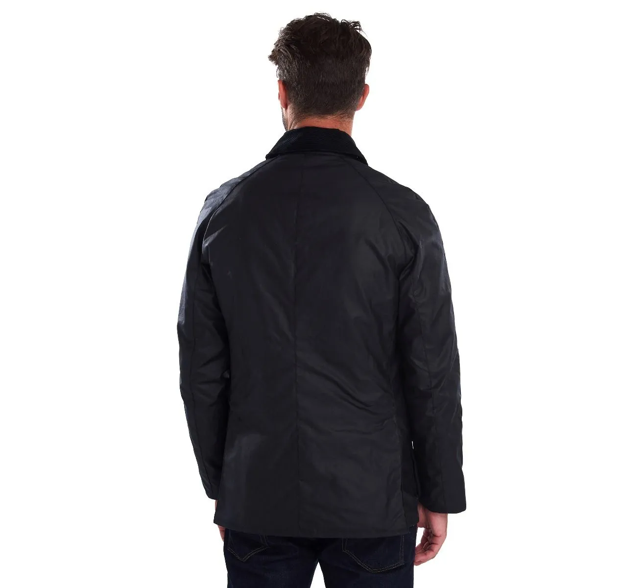 Barbour Navy Ashby Waxed Cotton Jacket