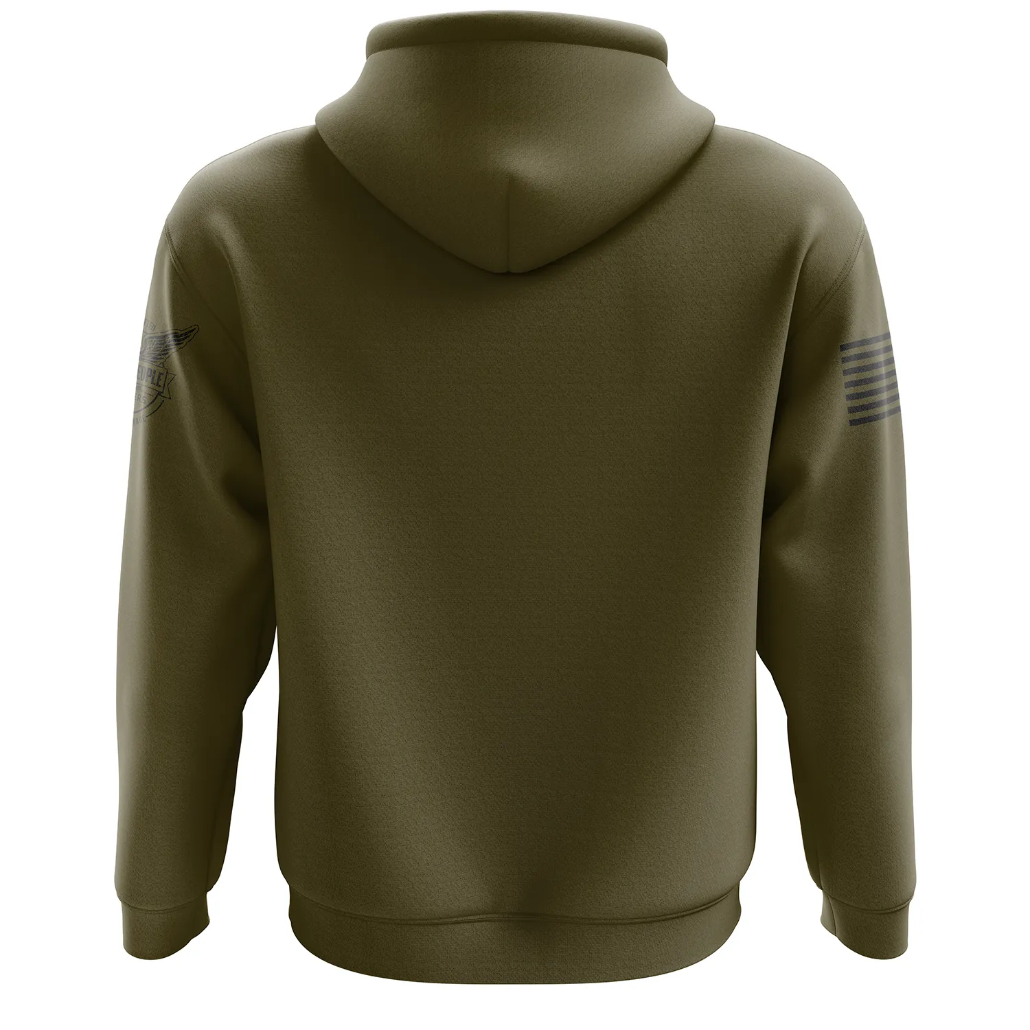 Basic - Olive   Black Hoodie