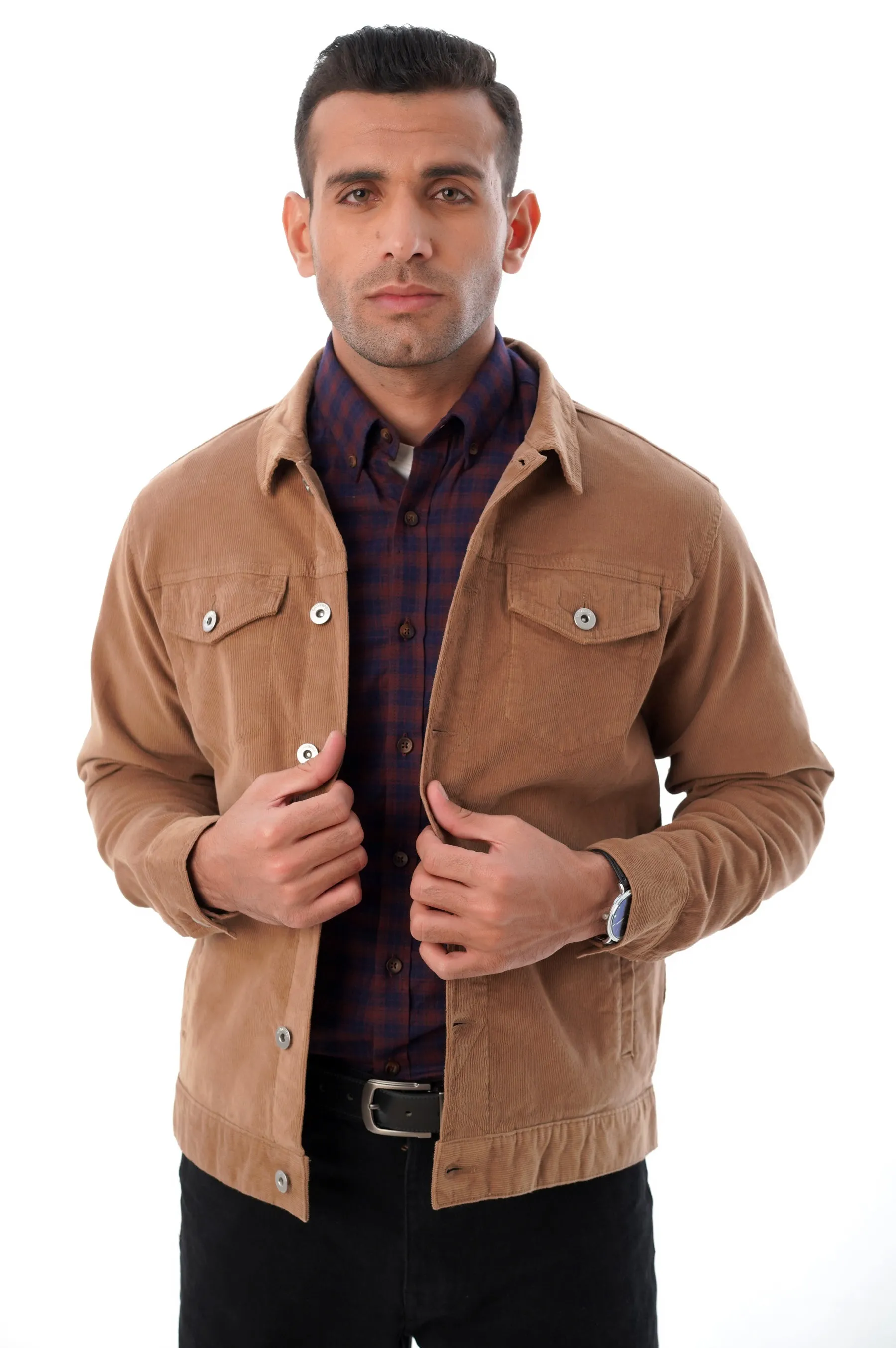 Beige Corduroy Jacket