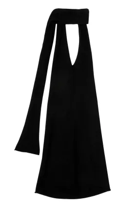 Black Halter Wrap