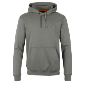 BOSS Wetalk Hoodie Sweat Top in Open Grey