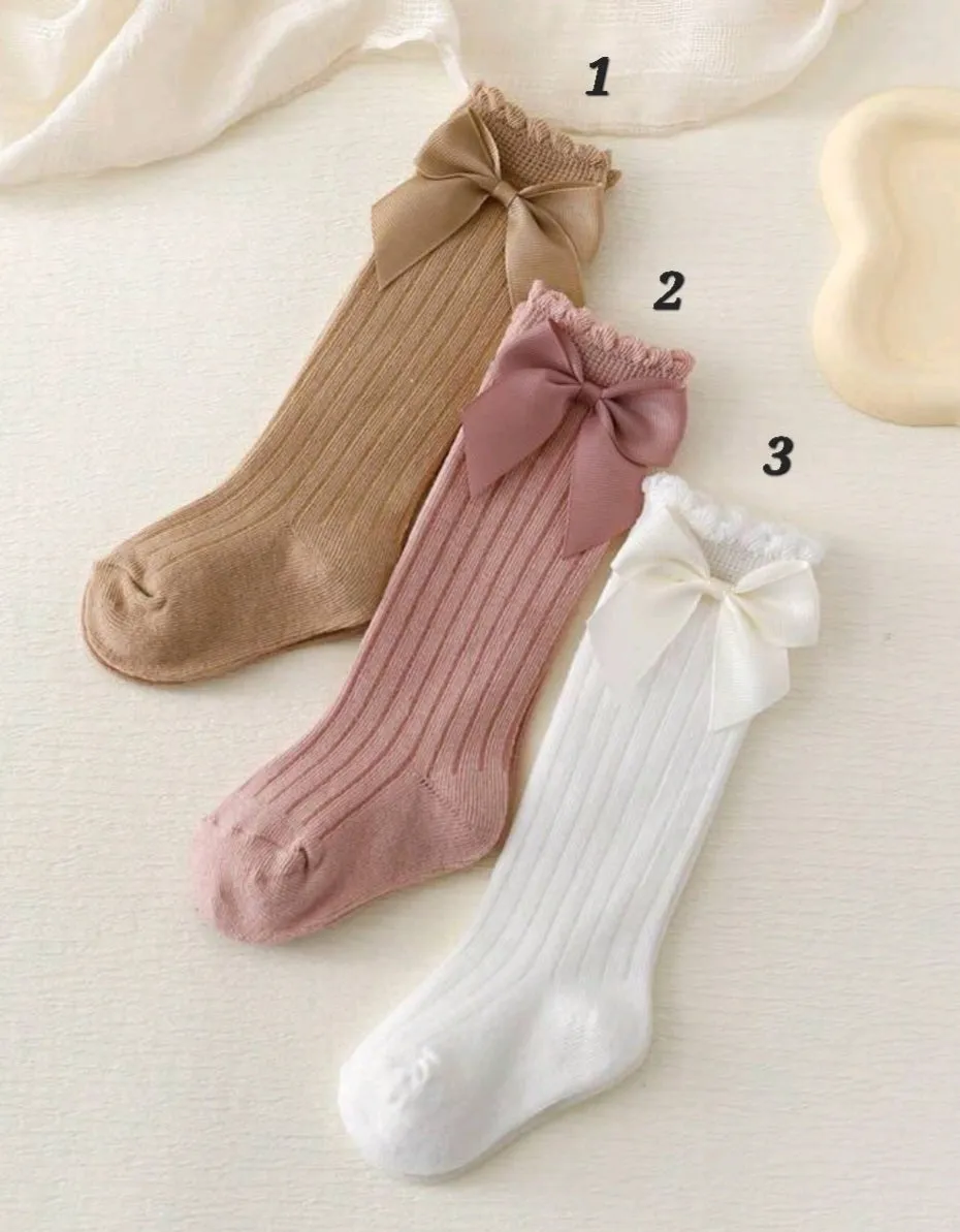 Bow Socks Singles #4000420