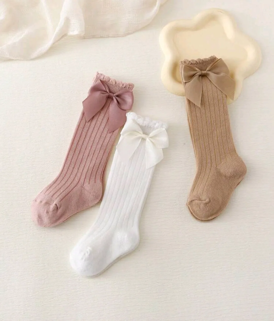 Bow Socks Singles #4000420