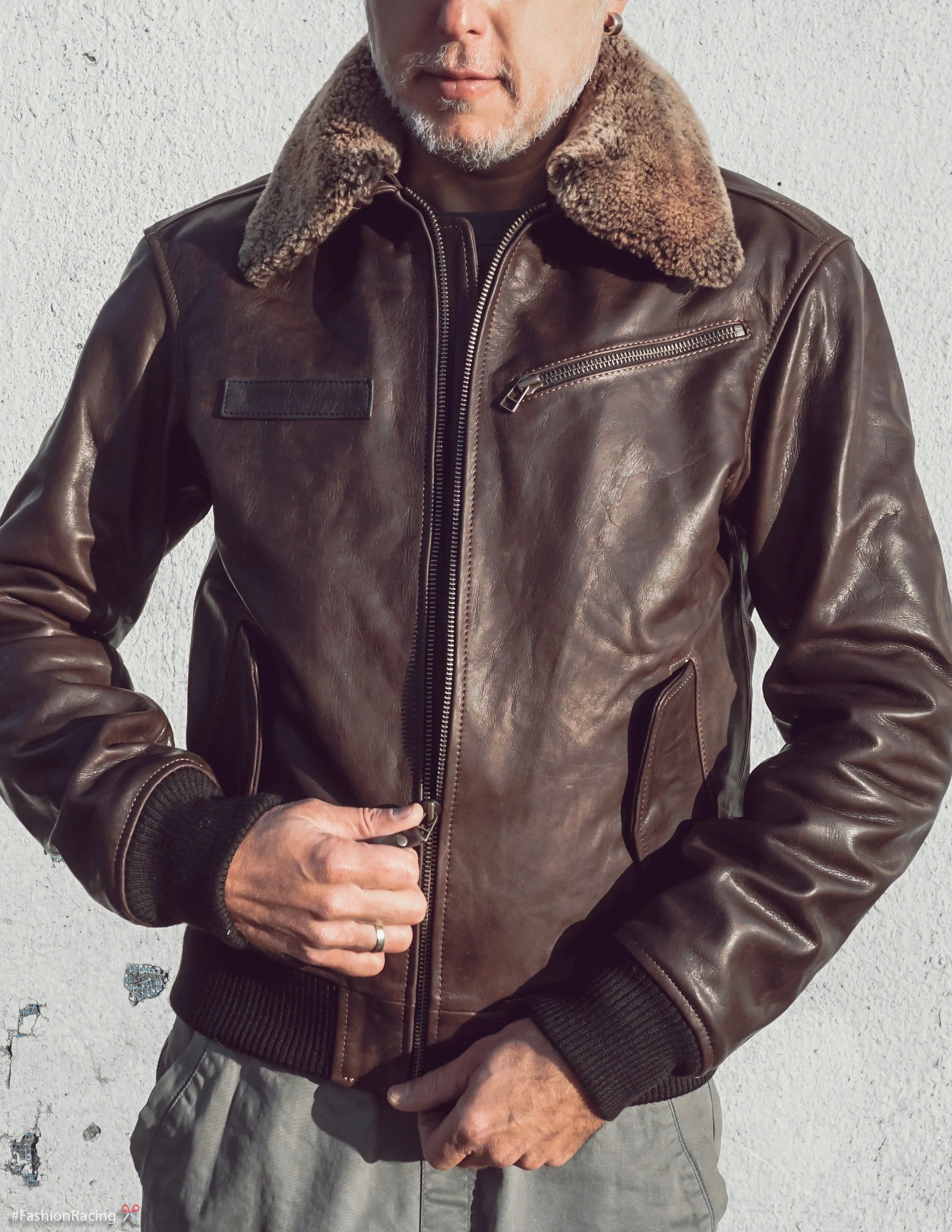 Brown Leather flying jacket. Leather Jaсket pilot, vintage style leather jacket, leather bomber, army jacket, aviator leather jacket