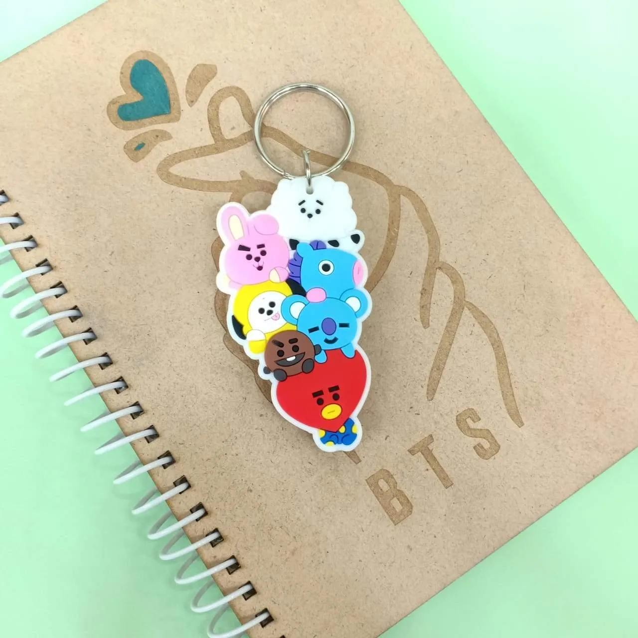 BT21 Keychain All In 1 Keychain