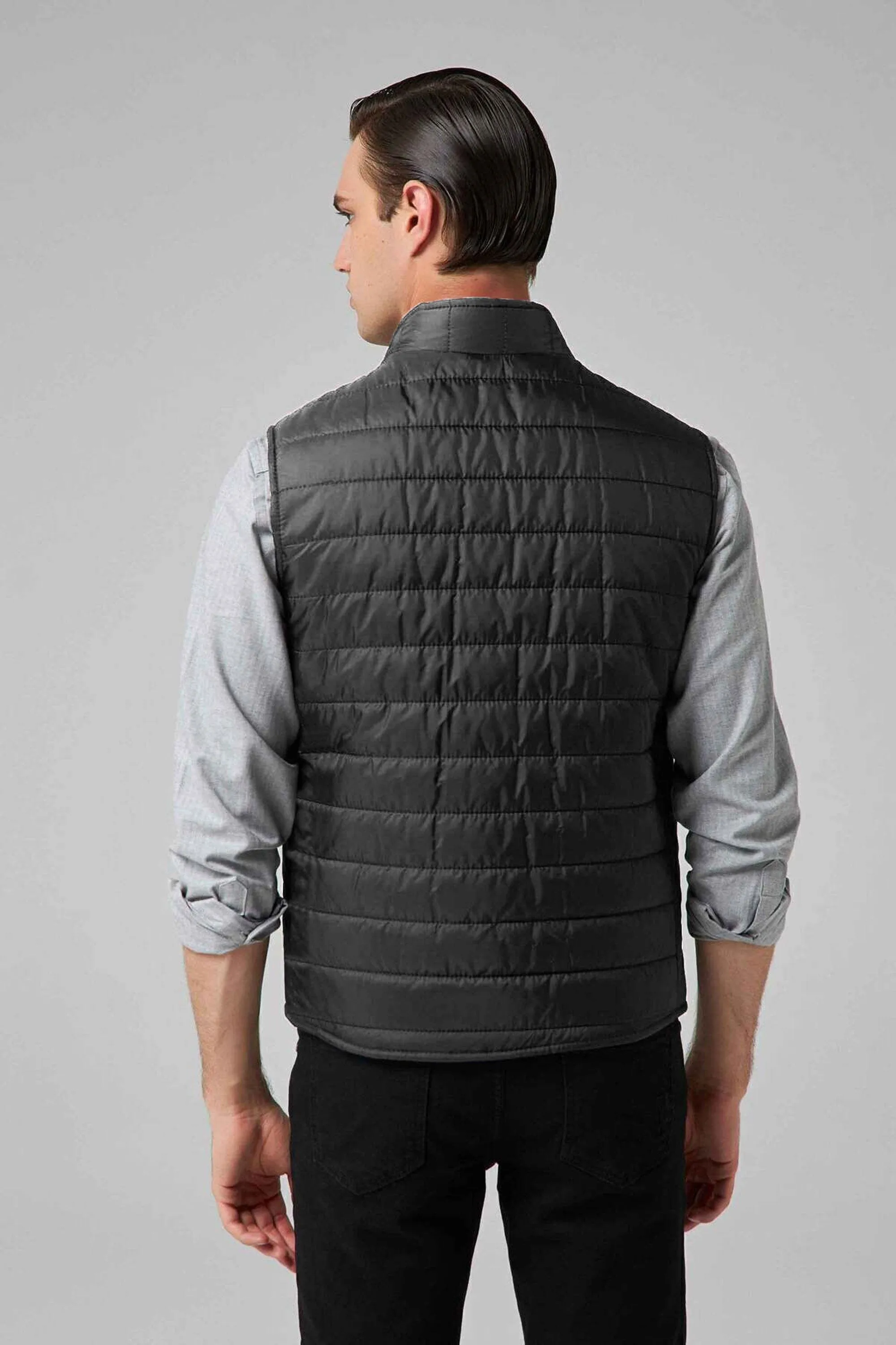 Burnt Soul Men's Bruges Body Warmer Puffer Gilet