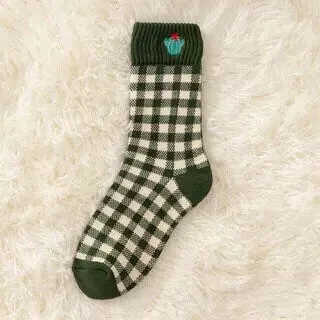 Cactus cotton socks Women Winter Socks gift plants Korean Japanese