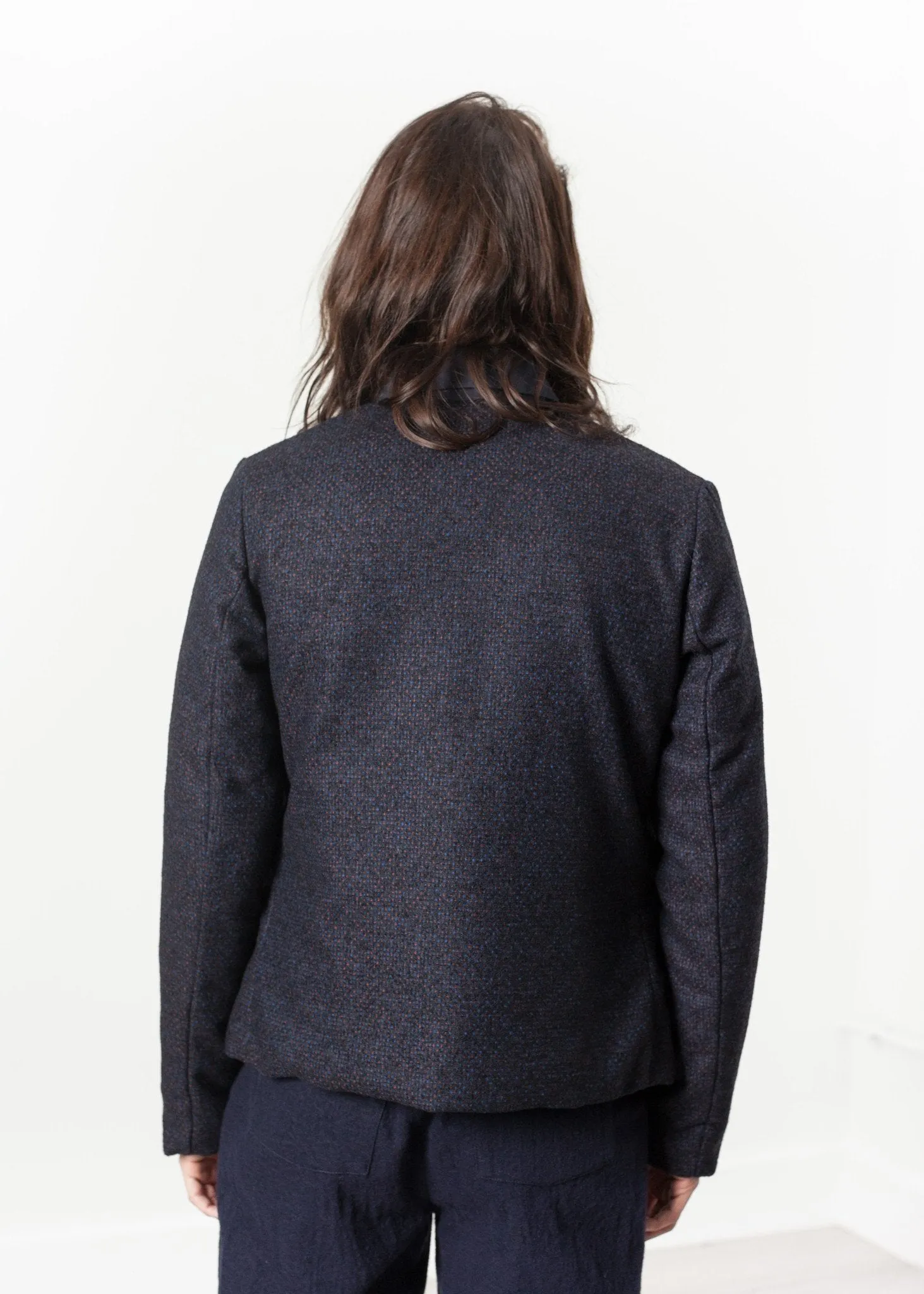 Camelia Reversible Jacket in Navy/Blue