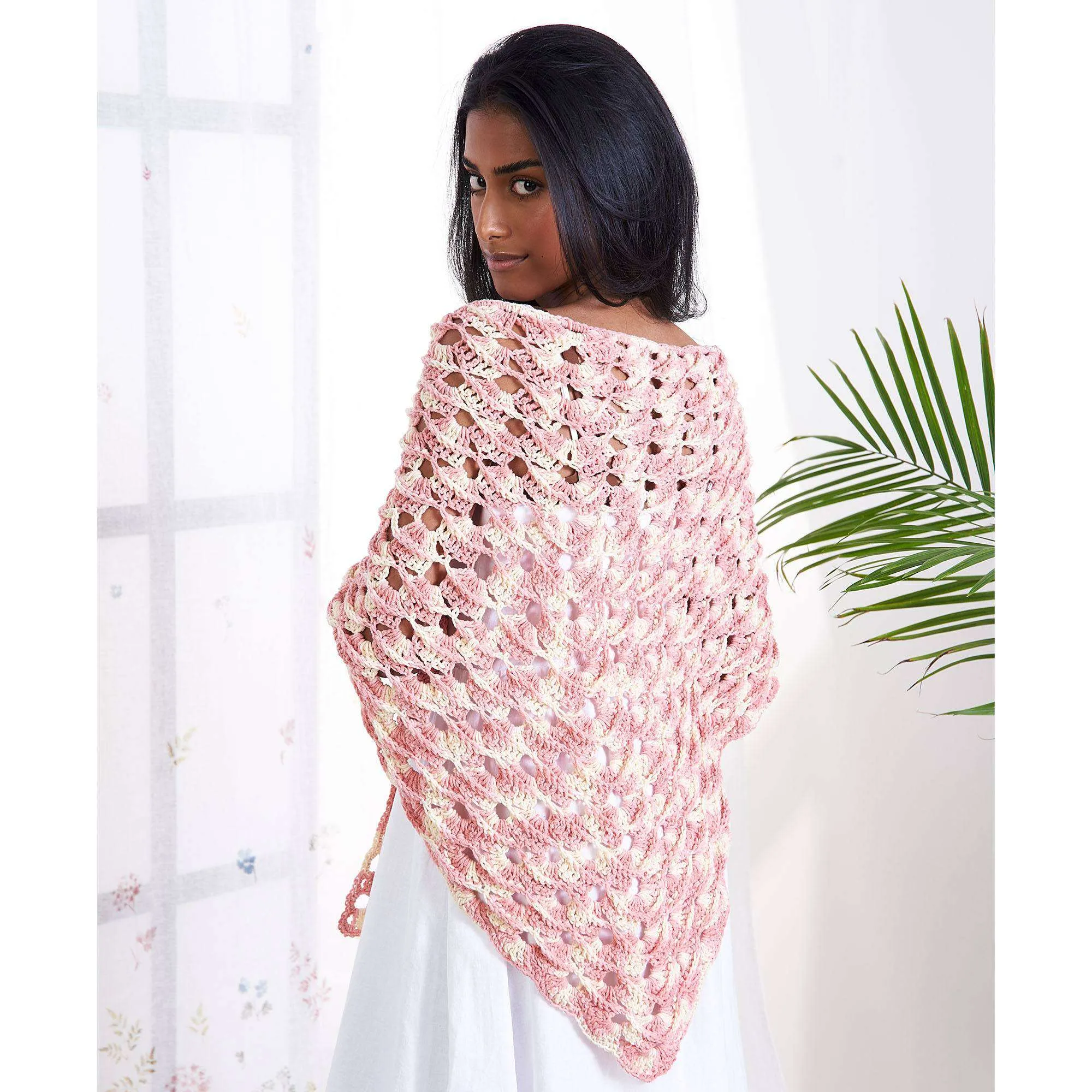 Caron Crochet Essential Shawl