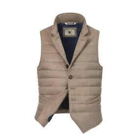 Cashmere Beige Gilet