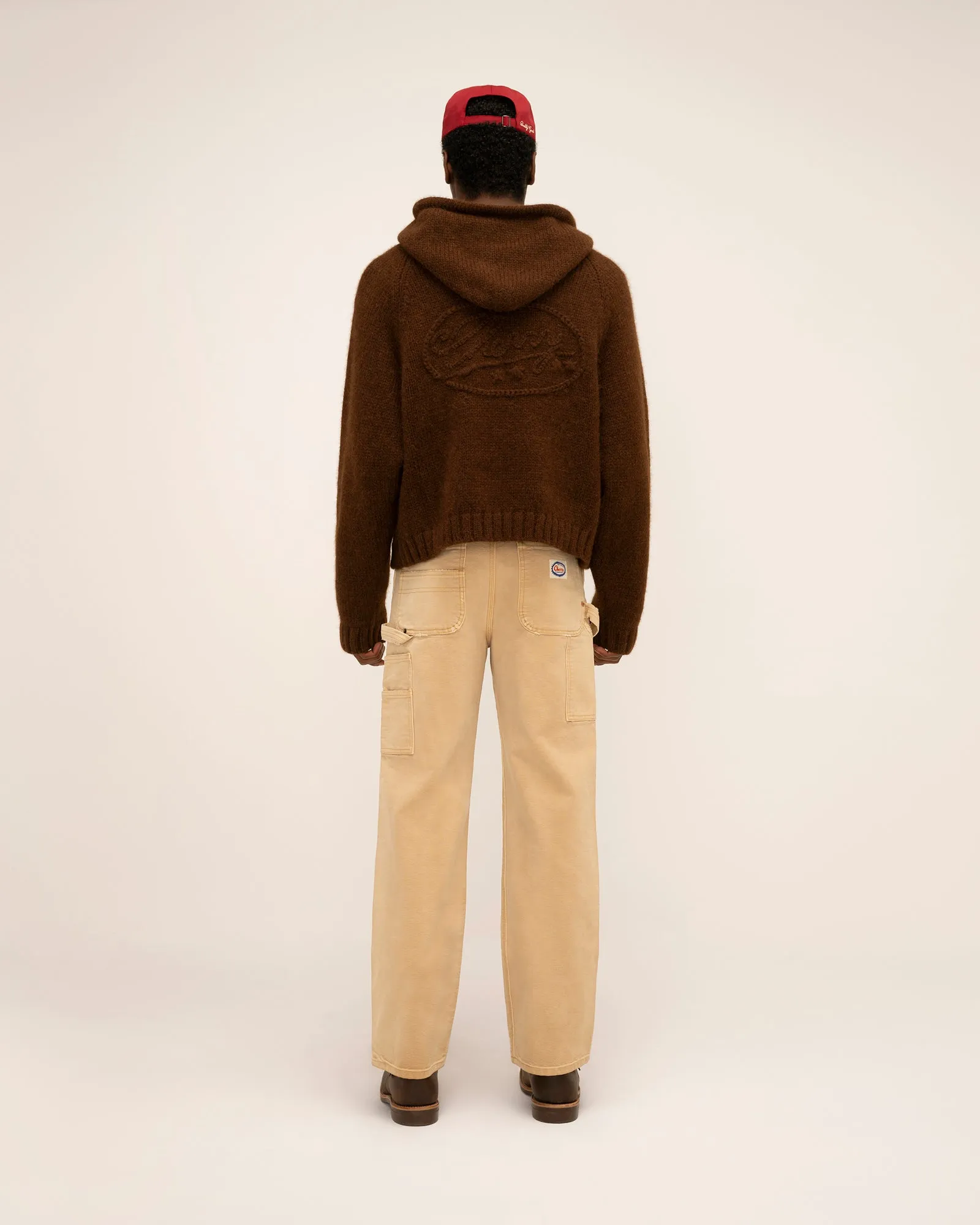 Cashmere Hoodie (Brown)