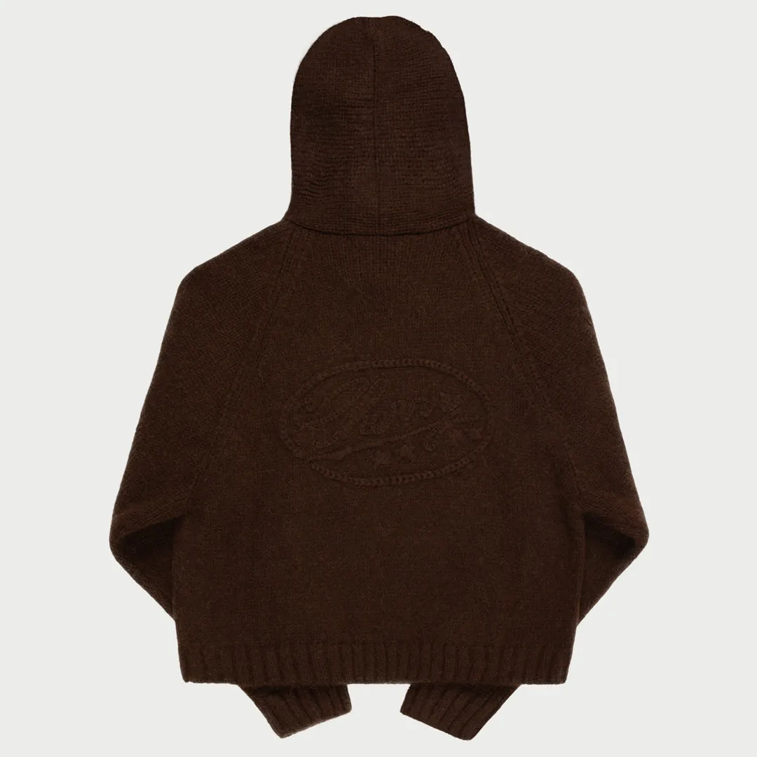 Cashmere Hoodie (Brown)