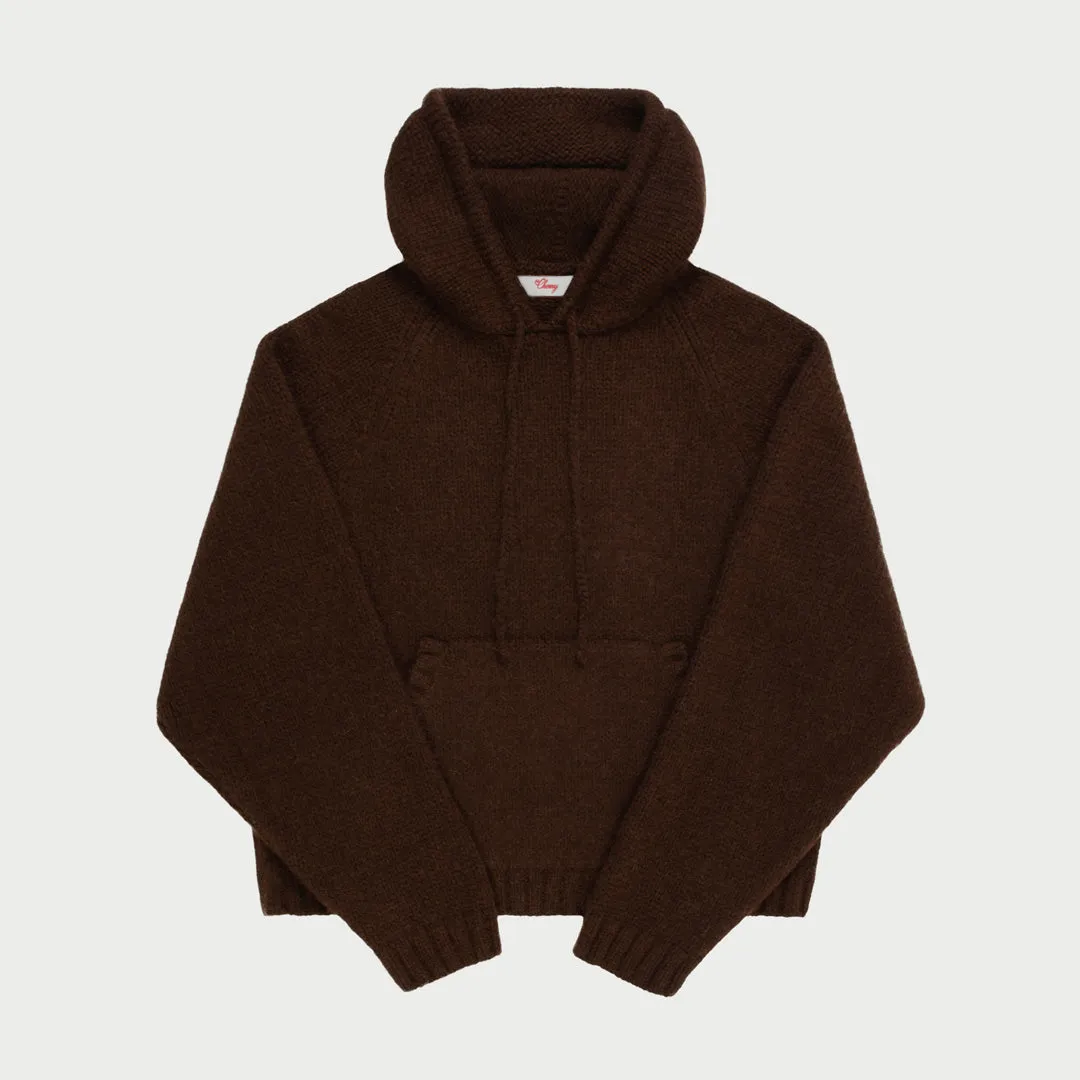 Cashmere Hoodie (Brown)