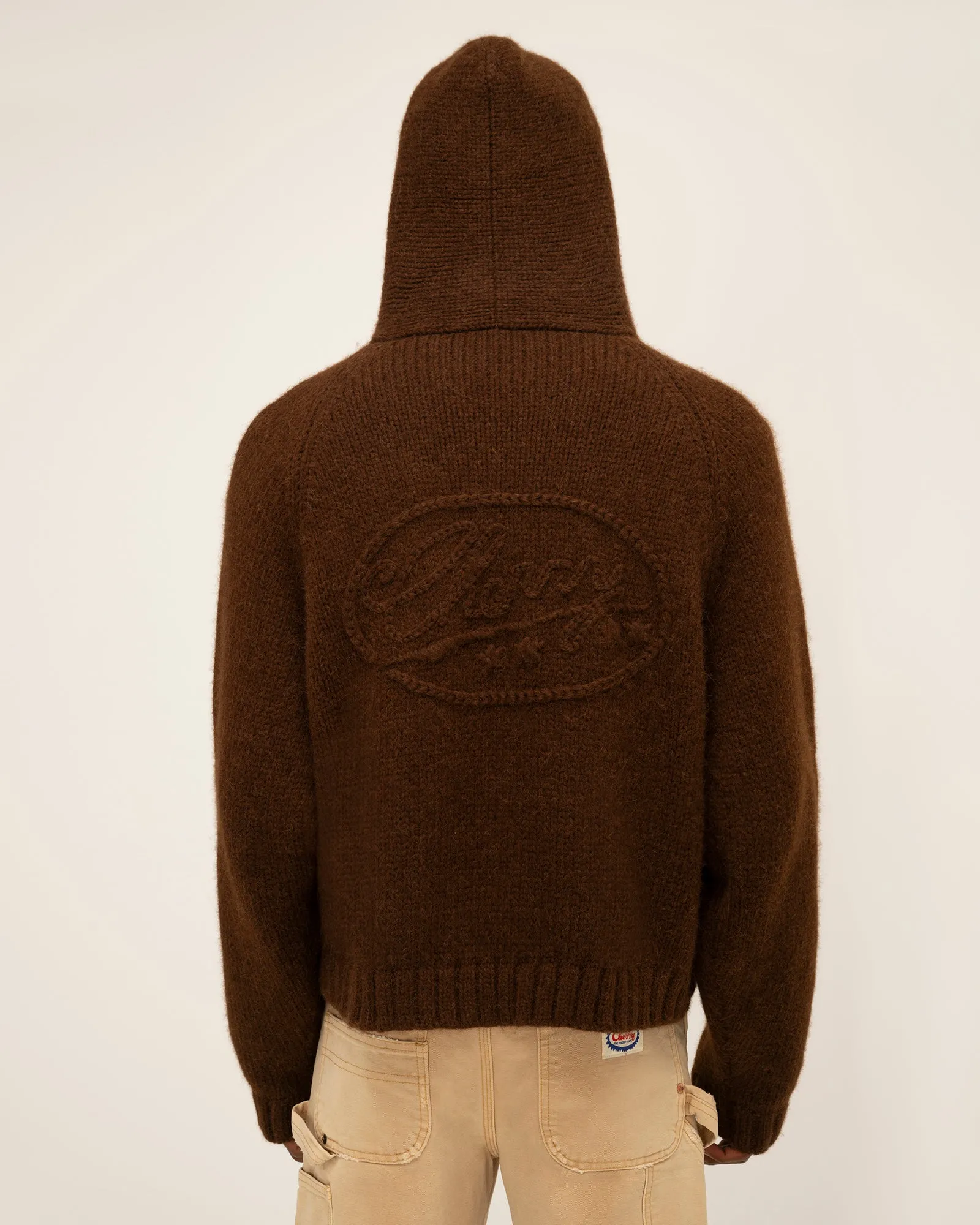 Cashmere Hoodie (Brown)