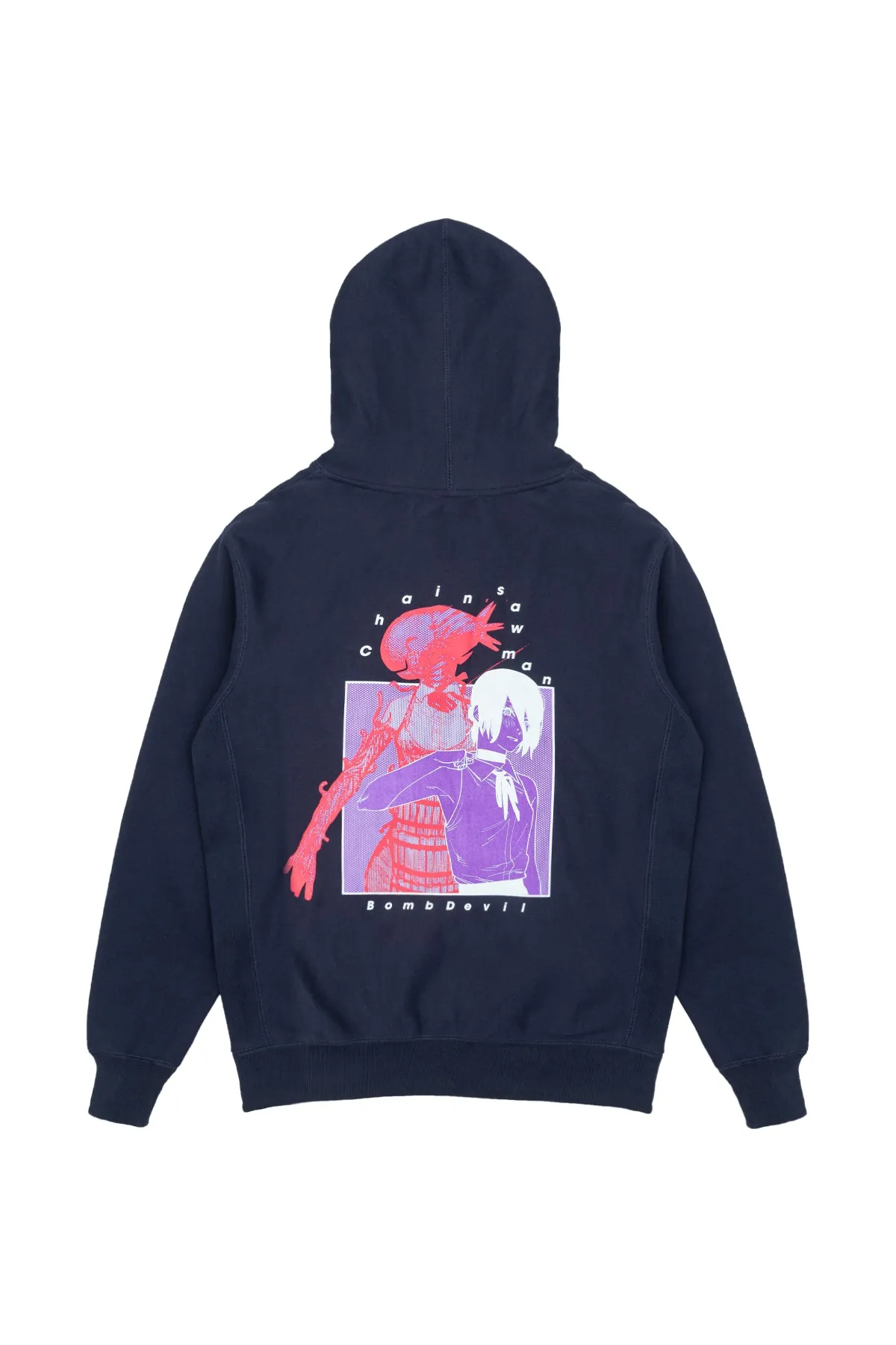 Chainsaw Man Reze Hoodie - Navy