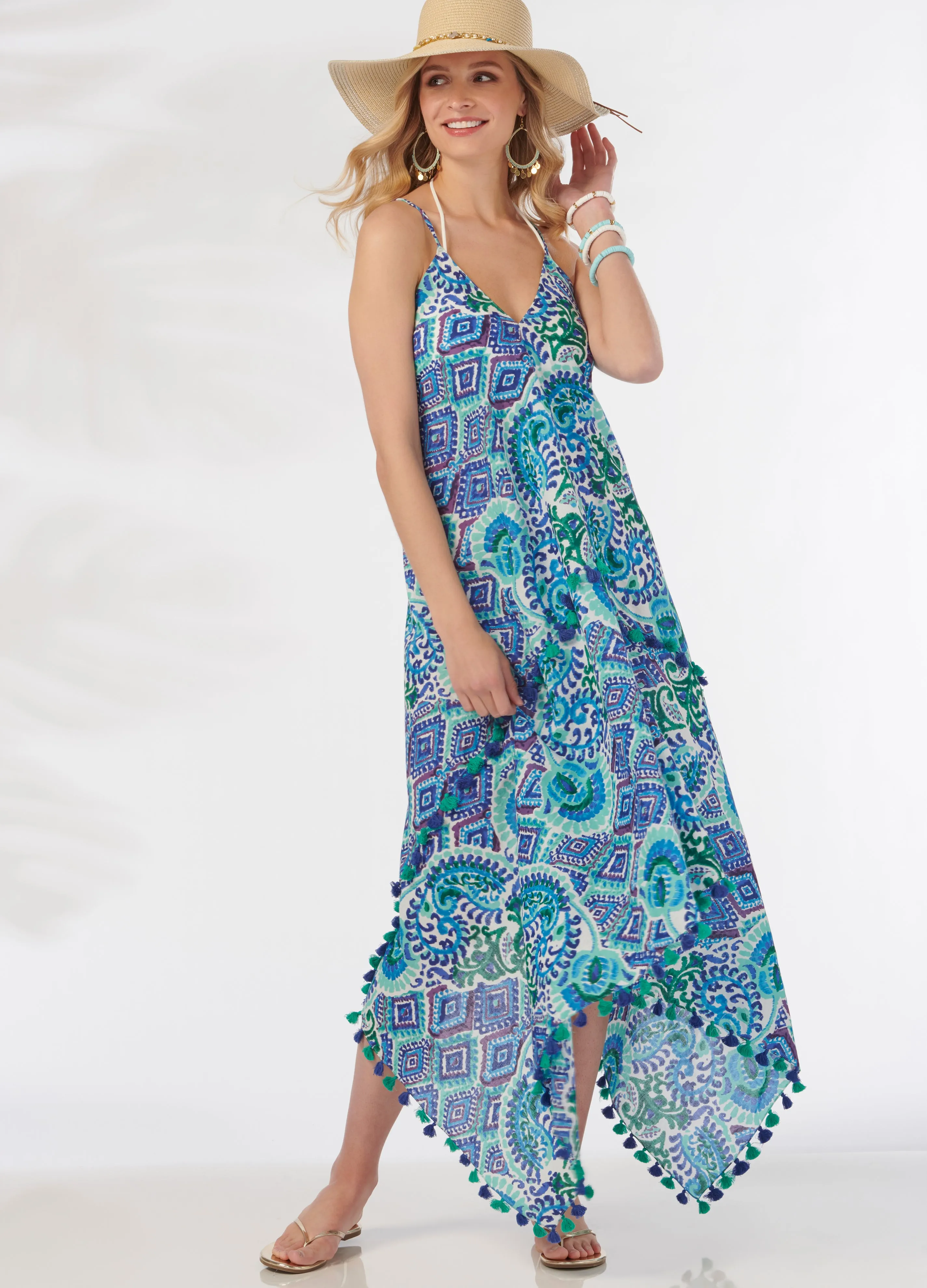 Charlie Paige Resort Dress - Blue