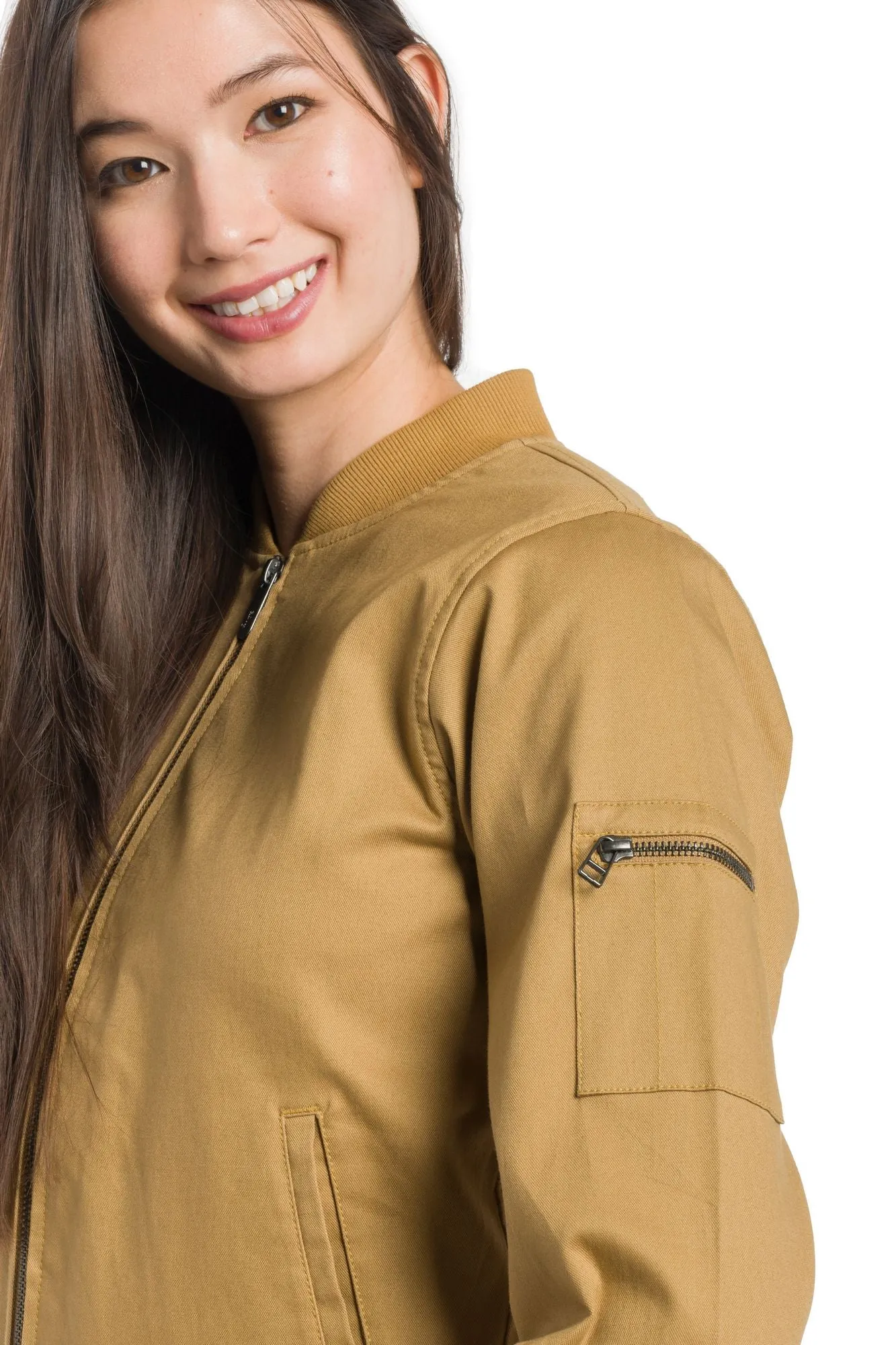 Charlotte | Women's Lined Bomber Jacket