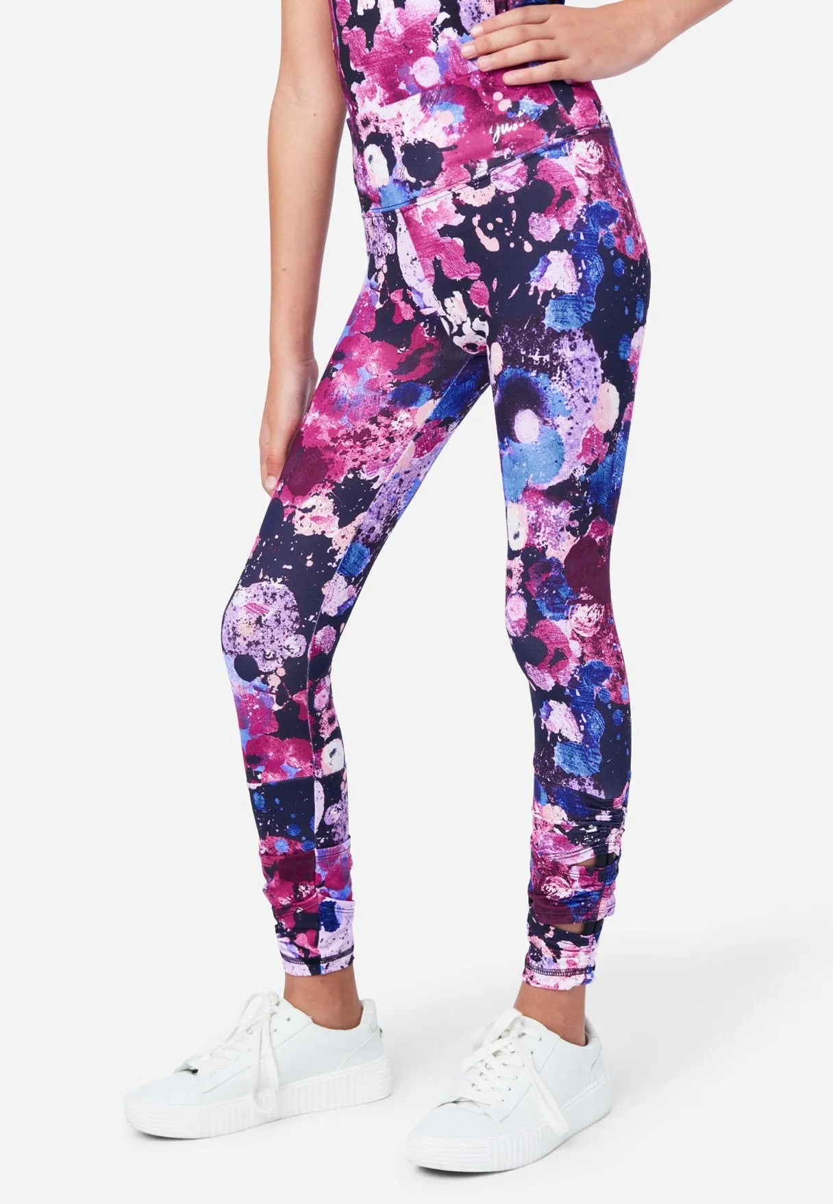 Collection X by Justice Patterned Full-Length Leggings