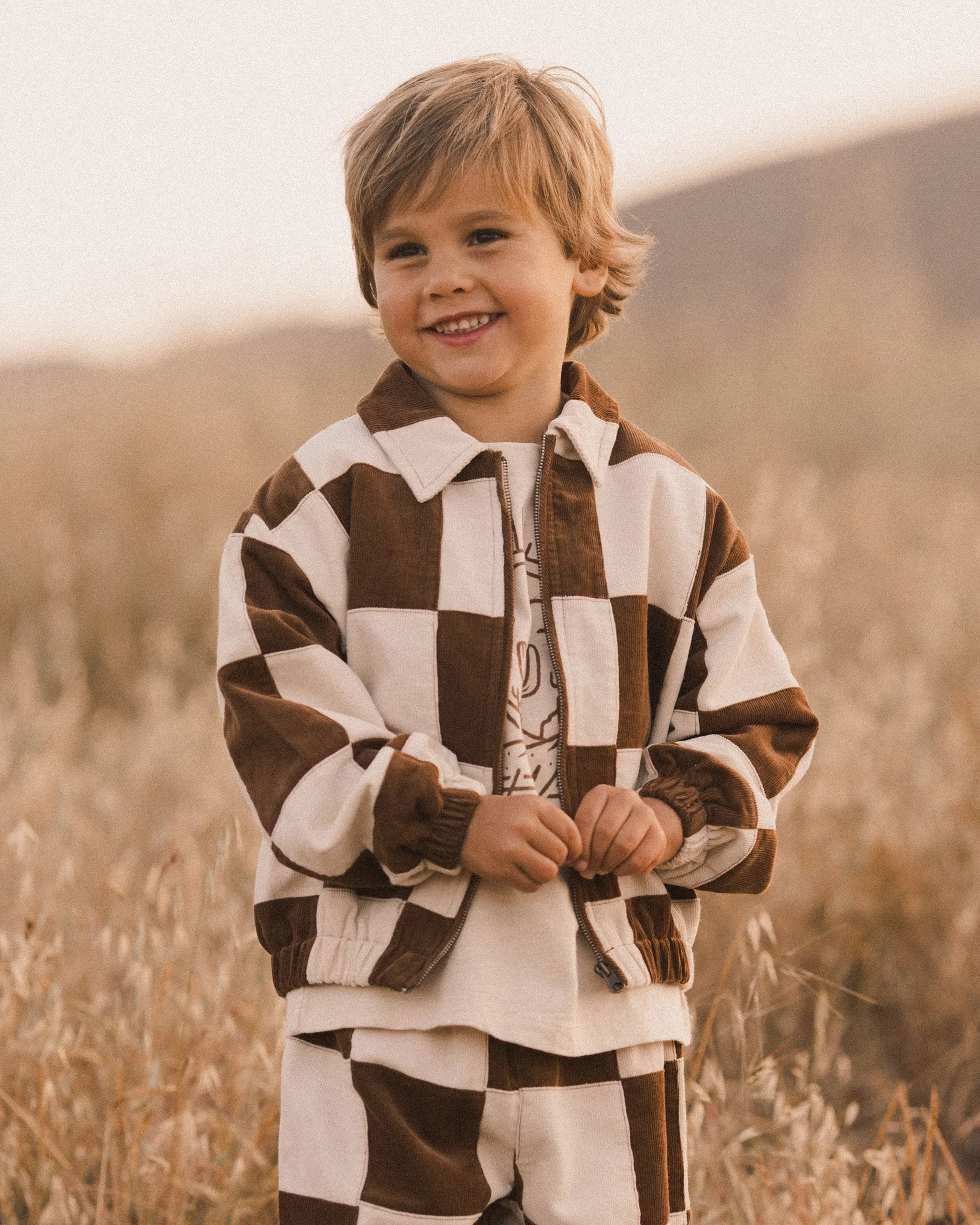 Corduroy Bomber Jacket | Saddle Check