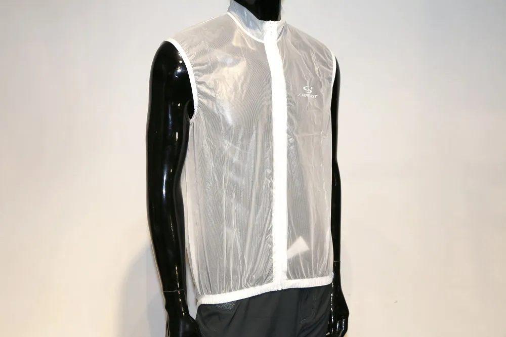 CRANKIT Transparent Rain S/S Gilet