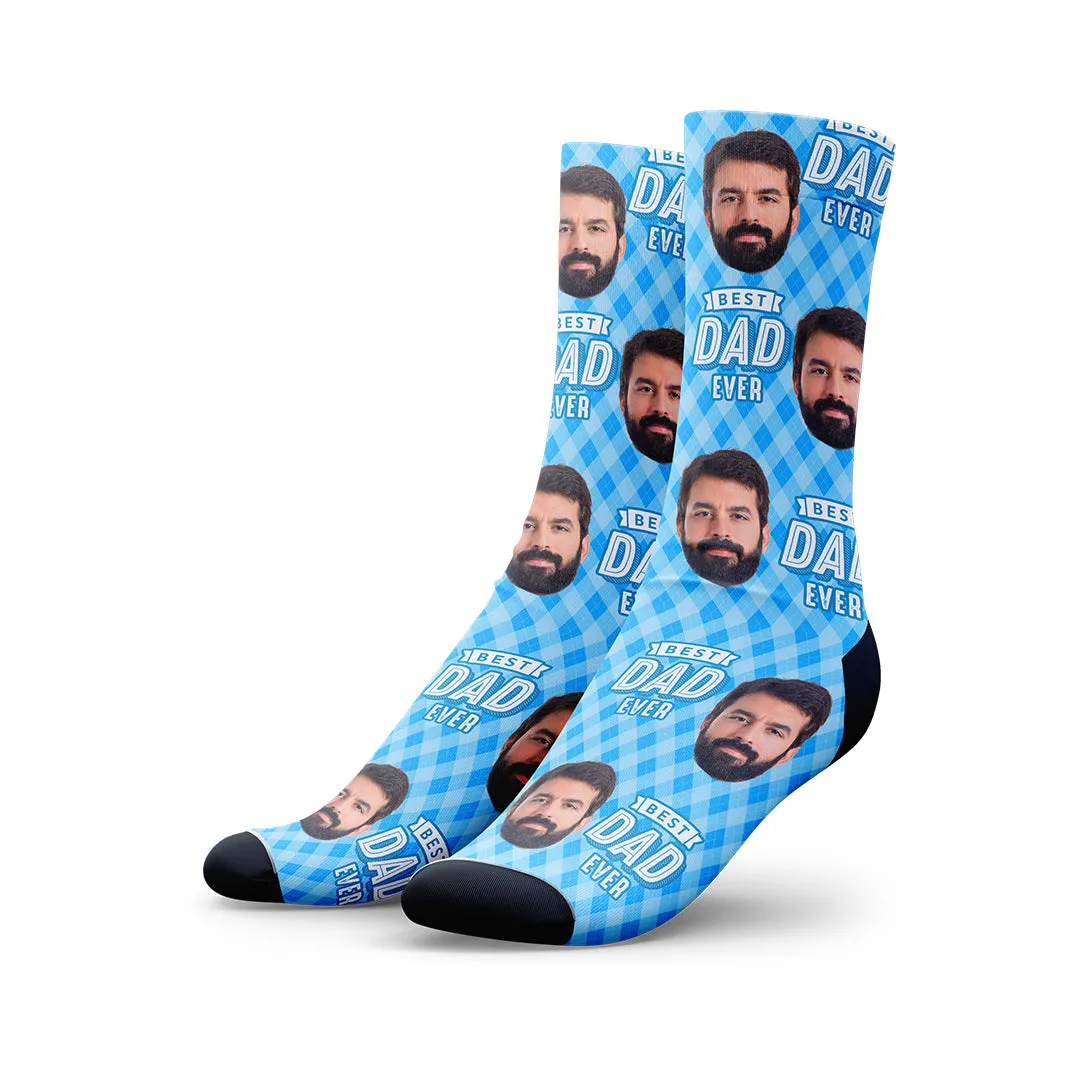 Custom Best Dad Ever Socks