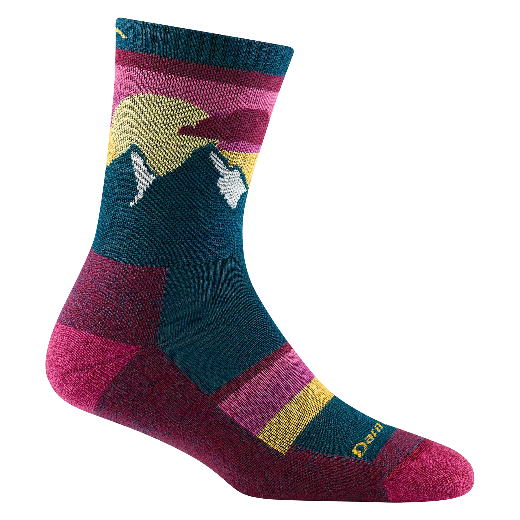 Darn Tough 5005 Women's Sunset Ledge Micro Crew Lightweight Hiking Sock