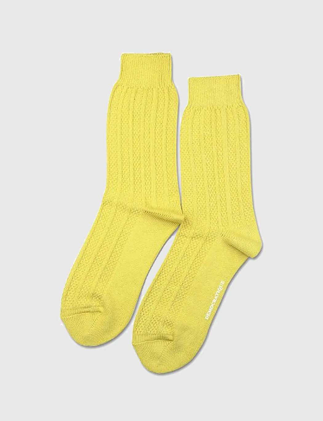 Democratique Relax Bubble Socks - Dusty Yellow