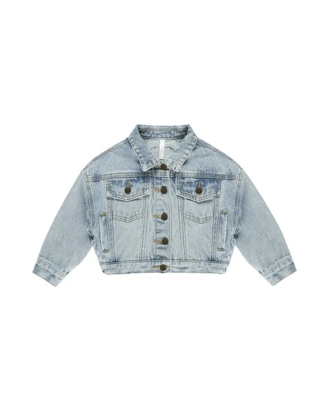 Denim Jacket || Light Washed Denim