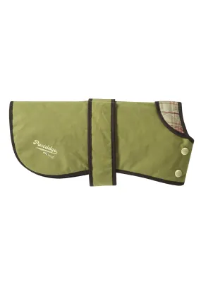 Dog Coat - Moss Green Wax