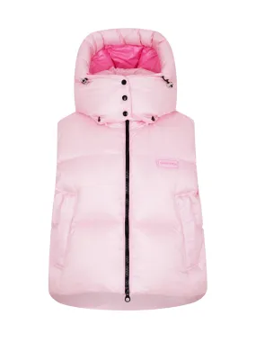 DUVETICA Women's Puffer Down Vest Jacket - Pink