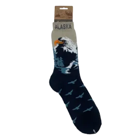 Eagle Profile Alaska Towel Socks