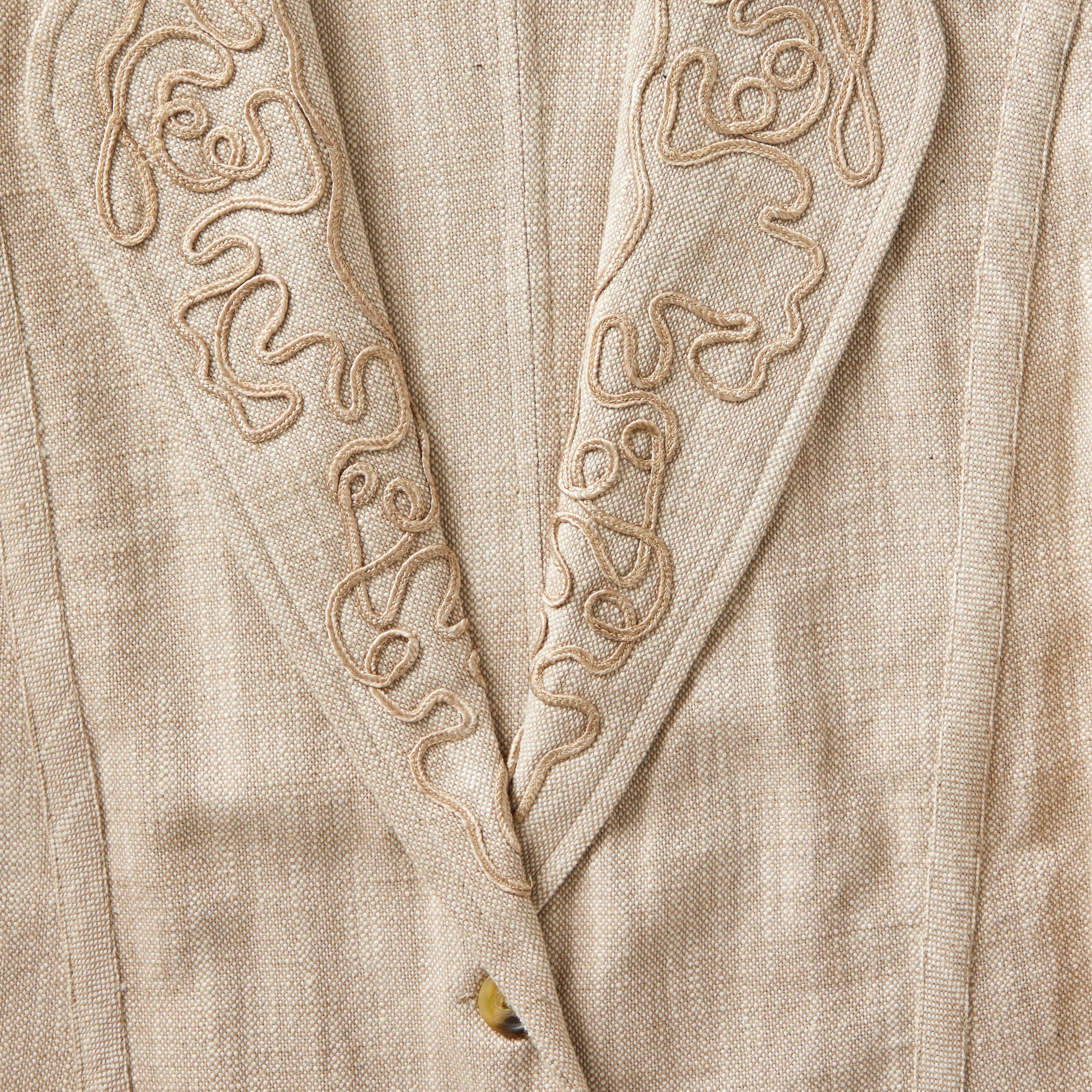 Edwardian Embroidered Duster