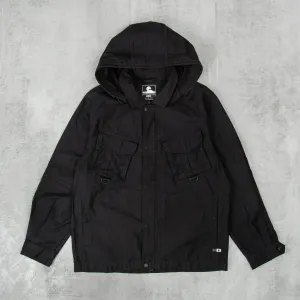 Edwin Strategy II Hooded Jacket - Black Enzyme Wash