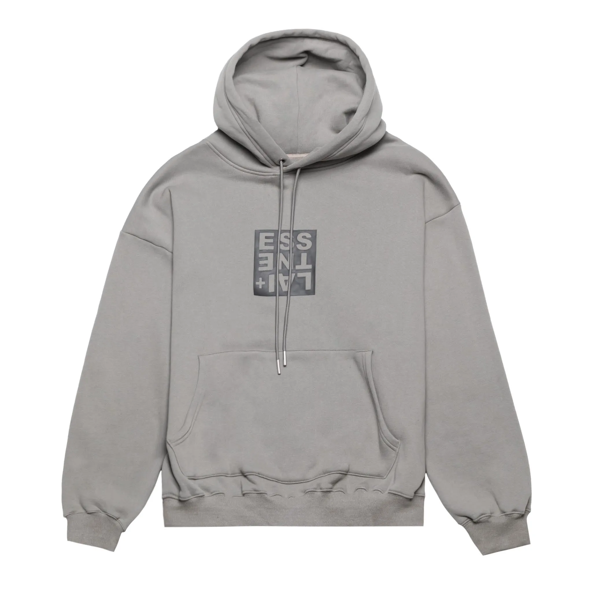 'ESSENTIAL' Box Logo Hoodie