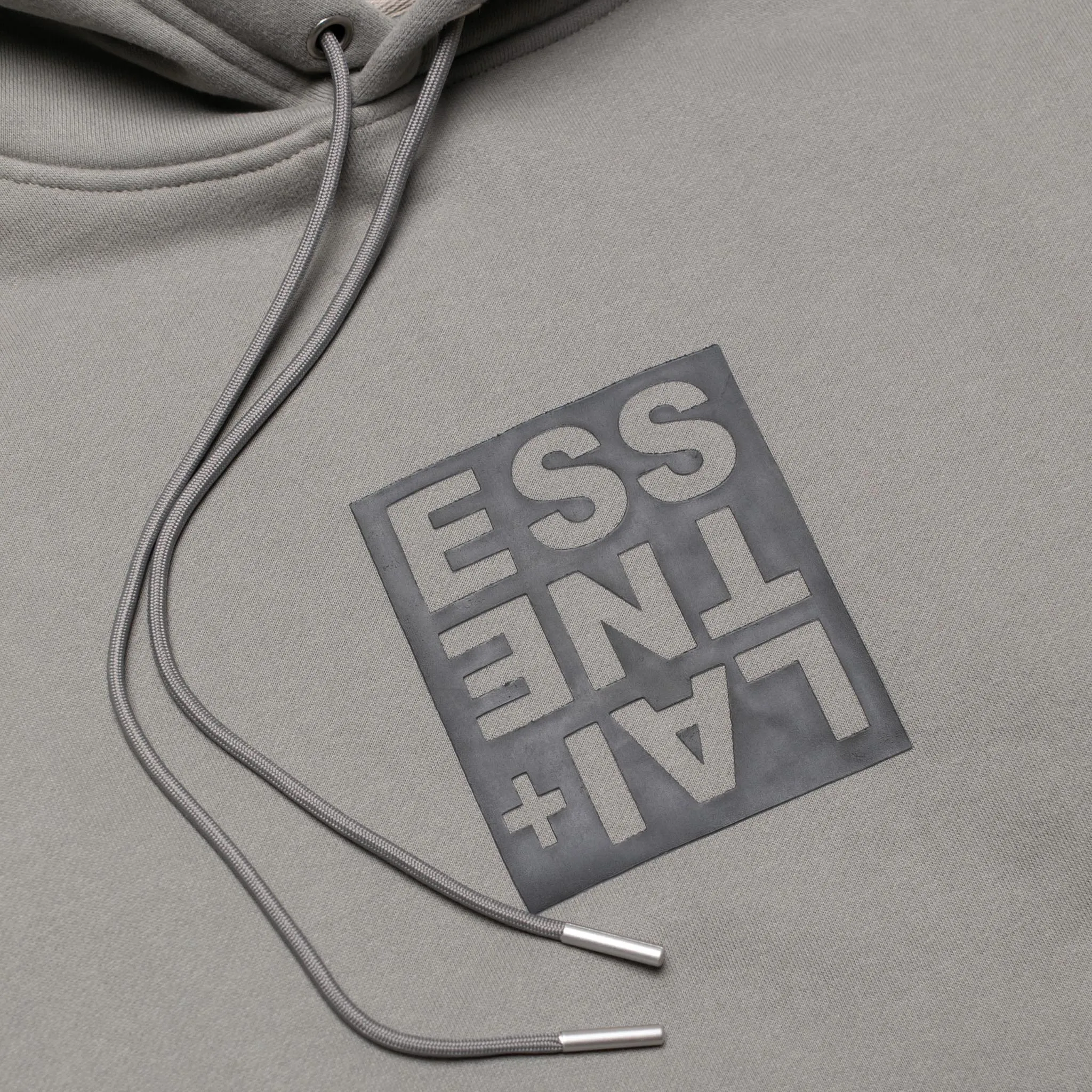 'ESSENTIAL' Box Logo Hoodie