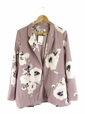 European Collection Mauve Floral Blazer 42