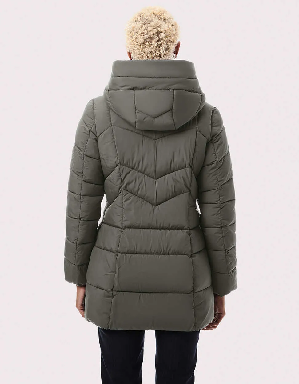 Fab Funnel Quilted Puffer Jacket