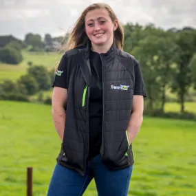 FarmFLiX Black Gilet