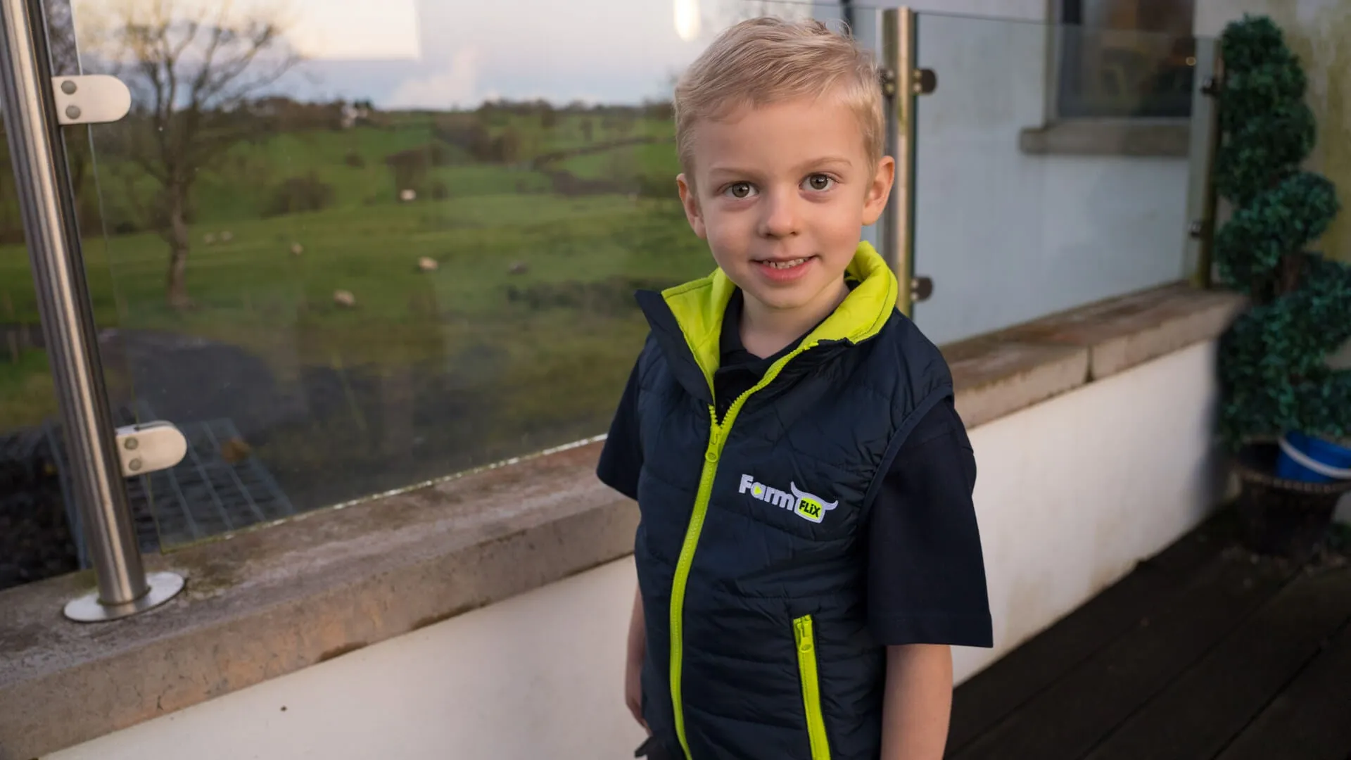 FarmFLiX Navy Gilet (KIDS)